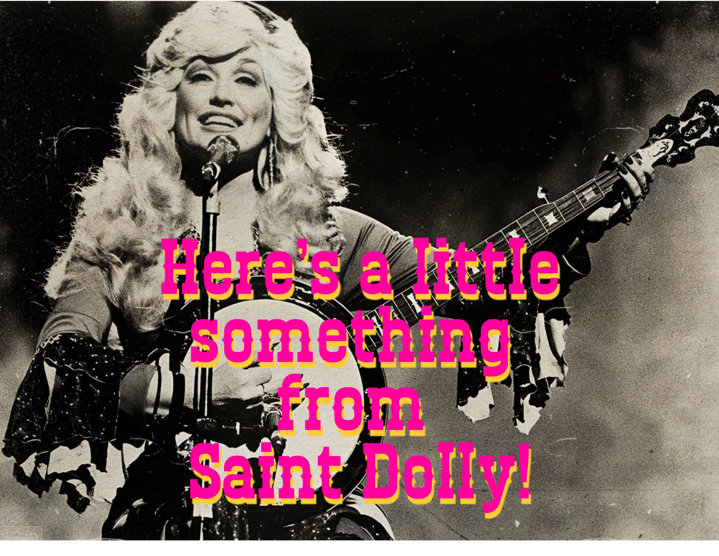Saint Dolly Gift Card – Give the gift of rhinestoned reverence