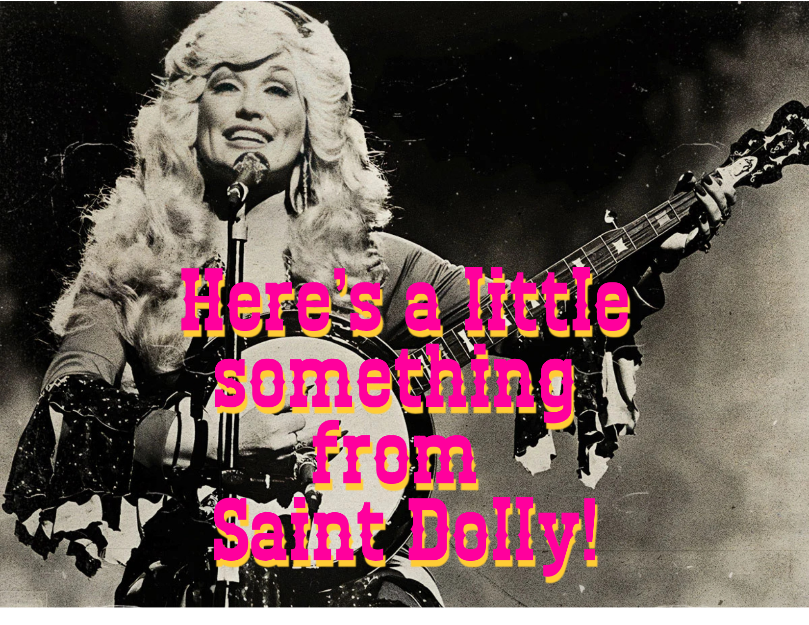 Saint Dolly Gift Card – Give the gift of rhinestoned reverence