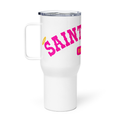 Cup of Ambition stainless steel travel mug 25 oz right view – Saint Dolly